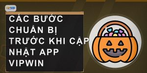 Các bước chuẩn bị trước khi cập nhật app VIPWIN