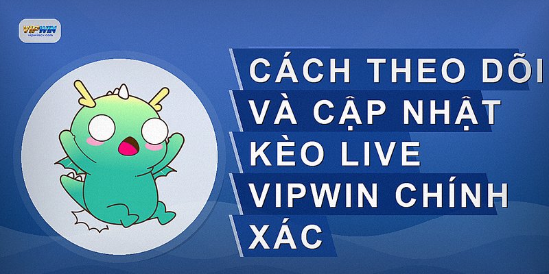 Cách theo dõi và cập nhật kèo live VIPWIN chính xác