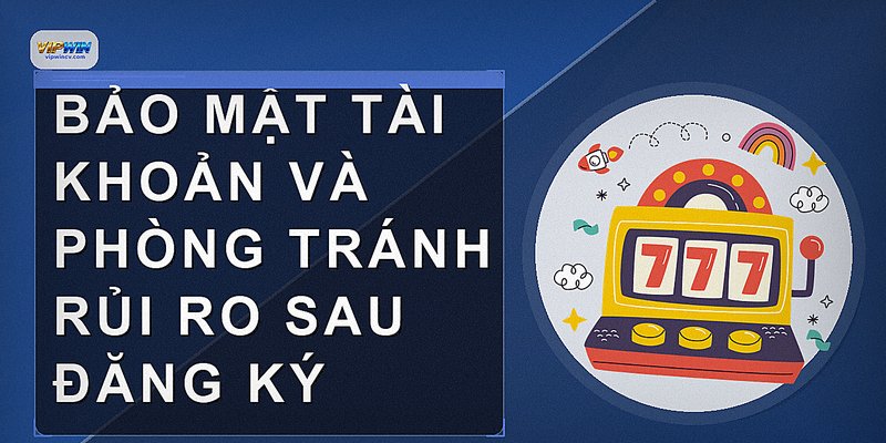 Bảo mật tài khoản và phòng tránh rủi ro sau đăng ký
